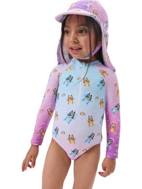 TRAJE DE BAÑO TOODLER BLUEY CORAL BLUEY - Imagen 3