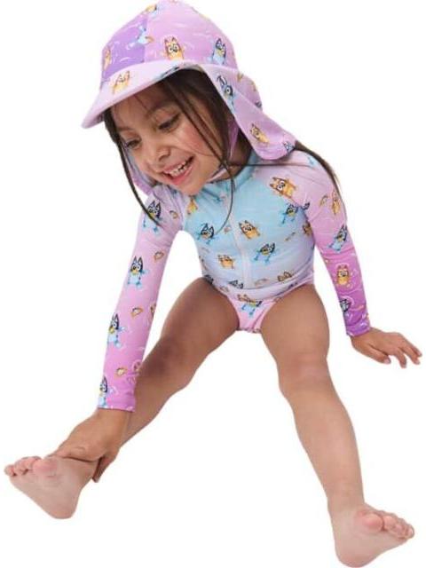 TRAJE DE BAÑO TOODLER BLUEY CORAL BLUEY - Imagen 5