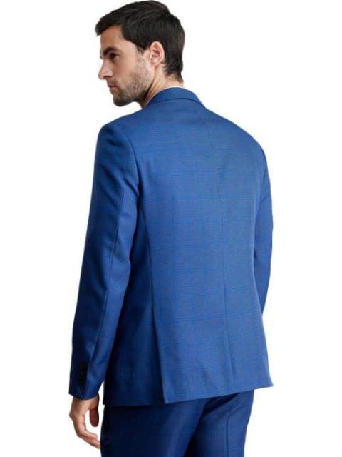 TRAJE DE VESTIR CUADROS AZUL HPC POLO - Imagen 6