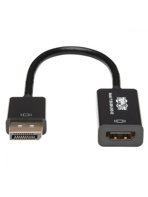 TRIPP LITE BY EATON ADAPTADOR DISPLAYPORT MACHO - HDMI HEMBRA NEGRO - Imagen 2
