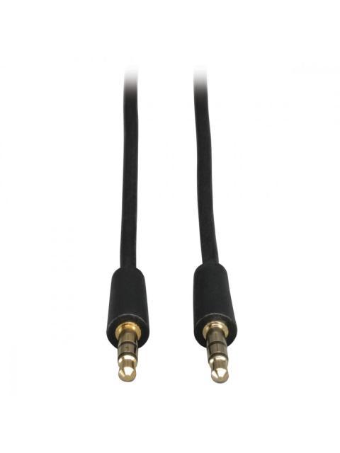 TRIPP LITE BY EATON CABLE 3.5MM MACHO - 3.5MM MACHO 7.62 METROS NEGRO