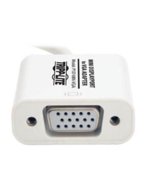 TRIPP LITE BY EATON CABLE ADAPTADOR MINI DISPLAYPORT MACHO - HD15 HEMBRA 15CM BLANCO PARA MAC - Imagen 2