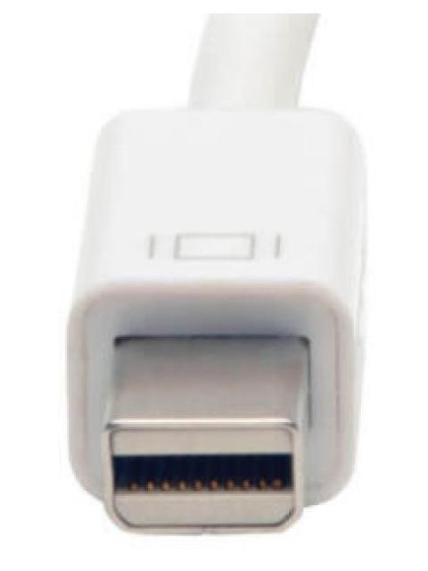 TRIPP LITE BY EATON CABLE ADAPTADOR MINI DISPLAYPORT MACHO - HD15 HEMBRA 15CM BLANCO PARA MAC - Imagen 3