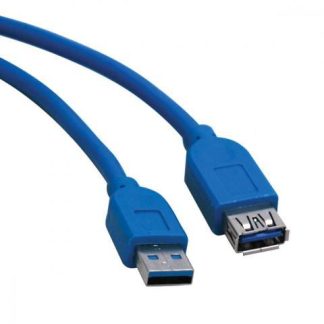 TRIPP LITE BY EATON CABLE DE EXTENSION USB A 3.0 MACHO - USB A HEMBRA 3.05 METROS AZUL