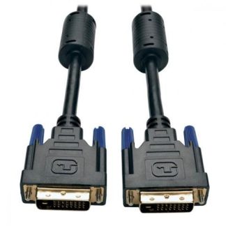 TRIPP LITE BY EATON CABLE DVI DE DOBLE ENLACE PARA MONITOR DVI-D MACHO - DVI-D MACHO 1.83 METROS NEGRO