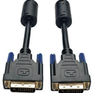 TRIPP LITE BY EATON CABLE DVI DE DOBLE ENLACE PARA MONITOR DVI-D MACHO - DVI-D MACHO 90CM NEGRO
