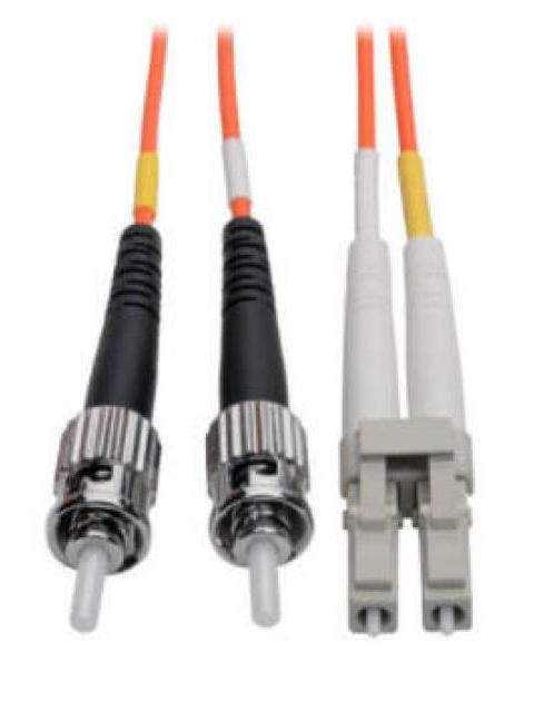 TRIPP LITE BY EATON CABLE FIBRE OPTICA MULTIMODO OM1 LC MACHO - ST MACHO NUCLEO 62.5?M CUBIERTA 125?M 3 METROS NARANJA - Imagen 2