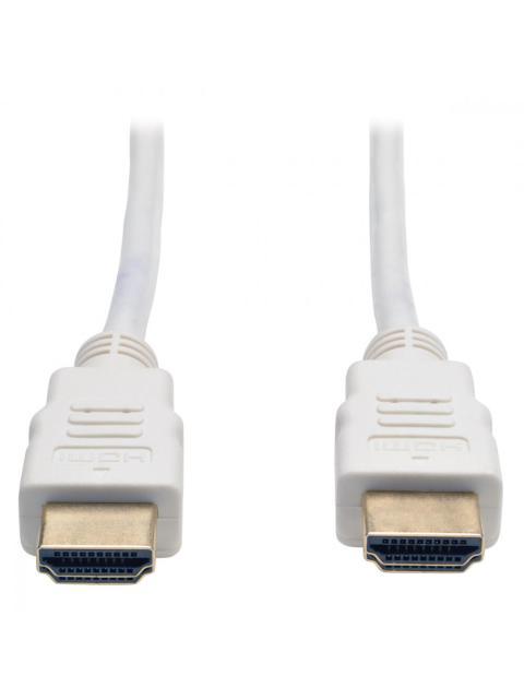 TRIPP LITE BY EATON CABLE HDMI DE ALTA VELOCIDAD HDMI 1.3 MACHO - HDMI 1.3 MACHO 4K 30HZ 1.83 METROS BLANCO