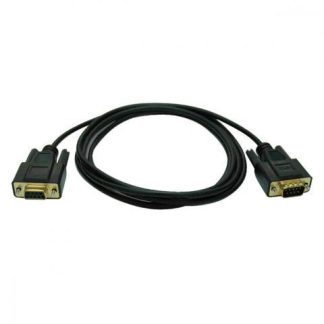 TRIPP LITE BY EATON CABLE MODEM NULO SERIAL DB9 MACHO - DB9 HEMBRA 1.83 METROS NEGRO