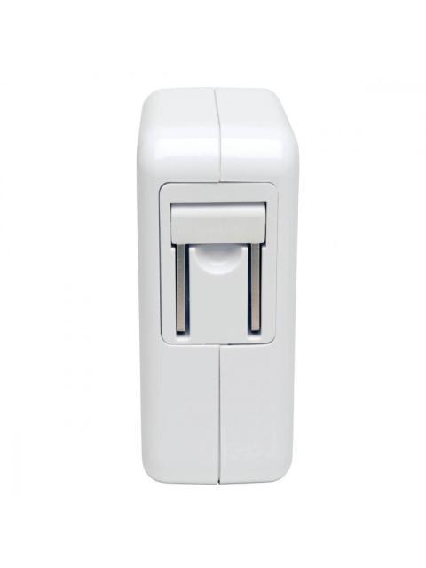 TRIPP LITE BY EATON CARGADOR DE PARED U280-002-W12 5V 2X USB 2.0 BLANCO-AZUL - Imagen 3
