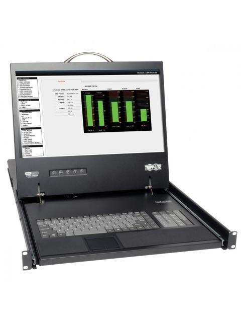 TRIPP LITE BY EATON CONSOLA KVM PARA RACK CON PANTALLA 19 8 PUERTOS