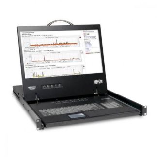 TRIPP LITE BY EATON CONSOLA PARA RACK 1U MULTIPLEXORA KVM NETCONTROLLER VGA DE 19 8 PUERTOS