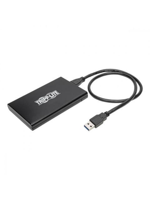 TRIPP LITE BY EATON GABINETE PARA DISCO DURO EXTERNO SATA DE 2.5 USB 3.0 NEGRO - Imagen 4