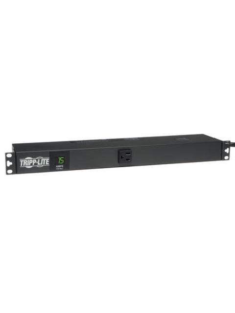 TRIPP LITE BY EATON PDU MONOFASICO CON MEDIDOR DIGITAL 15A 120V PARA INSTALACION HORIZONTAL EN 1U DE RACK