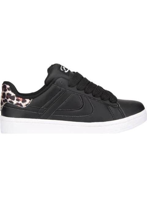 UNI CHOCLO ANIMAL PRINT TENIS URBANO SKATE NEGRO PANAM