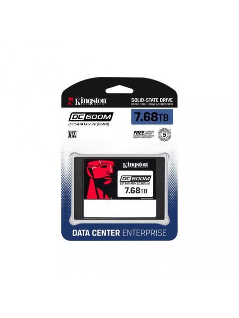 UNIDAD DE ESTADO SOLIDO KINGSTON DC600M ENTERPRICE 7680GB SATA3 2.5 R.560MB-S W.530MB-S PARA SERVIDOR - Imagen 3