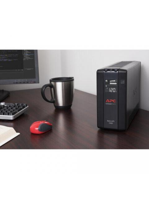 NO BREAK APC BX1000M-LM60 LINE INTERACTIVE 600W 1000VA ENTRADA 88-139V SALIDA 120V 8 CONTACTOS - Imagen 2