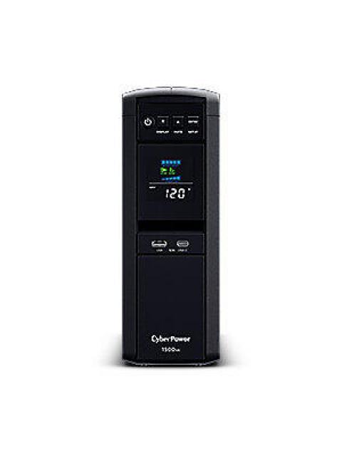 NO BREAK CYBERPOWER CP1500PFCLCDA LINEA INTERACTIVA 1000W 1500VA ENTRADA 88-144V SALIDA 120V 12 CONTACTOS - Imagen 2