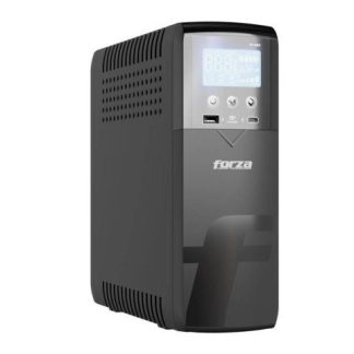 UPS INTELIGENTE 1000VA-600W TORRE COMPACTA 10 SALIDAS LCD PUERTOS USB DE CARGA SOFTWARE120V