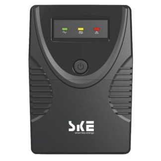 UPS INTERACTIVO SKE ENERGY GP1000 1000VA-600W COLOR NEGRO Y GRIS VOLTAJE DE ENTRADA Y SALIDA 120V