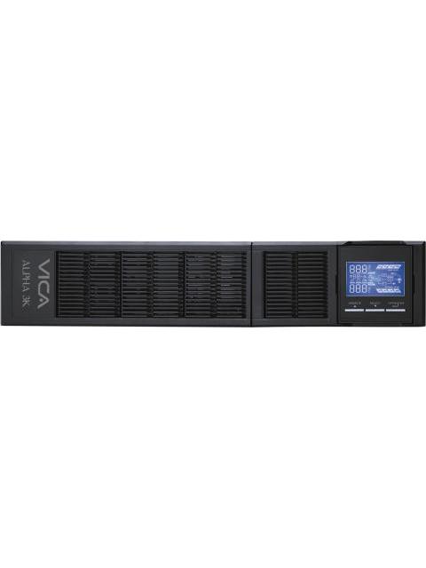 UPS ONLINE CON DOBLE CONVERSION TORRE-RACK VICA ALPHA 3K220V 3000 VA 3000W NEGRO - Imagen 4