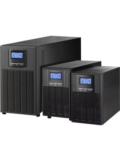 UPS ONLINE CON DOBLE CONVERSION TORRE VICA GAMMA 3K 3000 VA 2700 W 4 H NEGRO - Imagen 2