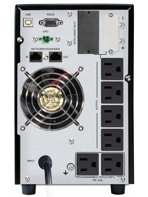 UPS ONLINE SKE ENERGY (UH111 LS I) 1 000VA-1 000W MONOFASICO DOBLE CONVERSION COLOR NEGRO VOLTAJE DE ENTRADA Y SALIDA 120V - Imagen 2