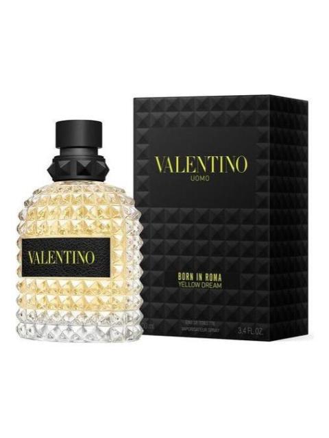 VALENTINO UOMO BORN IN ROMA YELLOW DREAM EDT 100ML AMBAR ESPECIADO