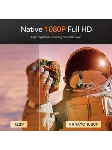 VANKYO PROYECTOR LESISURE 495W PROYECTOR FULL HD DOBLE BANDA 2.4-5G WIFI BLUETOOTH 5.1 PARA AUDIO ENTRADAS HMDI 220 LUMENES - Imagen 4