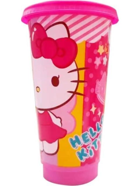 VASO CON POPOTE HELLO KITTY MULTICOLOR HELLO KITTY - Imagen 2