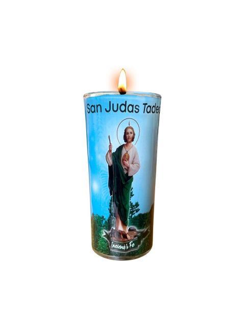 VELADORA SAN JUAN VASO CUBERO SAN JUDAS 1 PZ.
