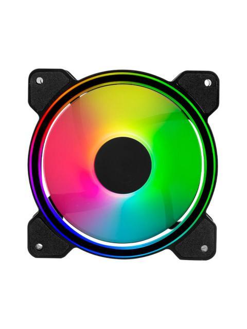 VENTILADOR BALAM RUSH EOLOX BLAZE EX50K 3X 120MM 1500RPM ARGB NEGRO - Imagen 3