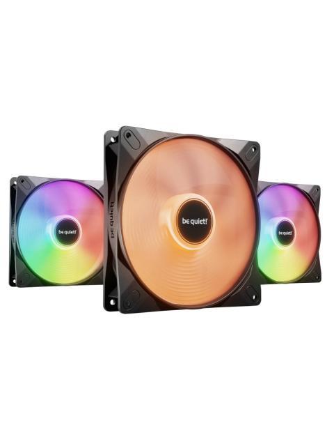 VENTILADOR BE QUIET! LIGHT WINGS LX 3X 140MM 1800RPM ARGB NEGRO