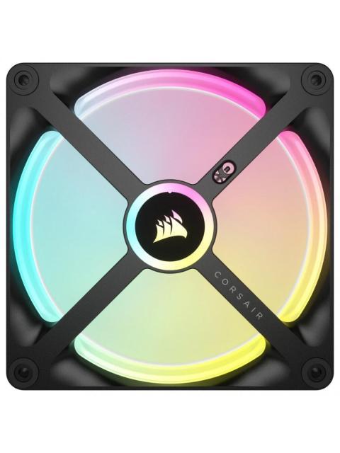 VENTILADOR CORSAIR ICUE LINK QX140 RGB 140MM 400 - 2000RPM NEGRO - 2 PIEZAS - Imagen 3