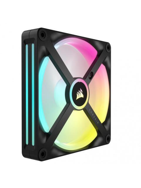 VENTILADOR CORSAIR ICUE LINK QX140 RGB 140MM 400 - 2000RPM NEGRO - 2 PIEZAS - Imagen 5