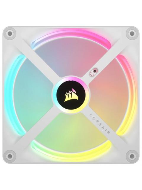 VENTILADOR CORSAIR ICUE LINK QX140 RGB 2X 140MM 2000RPM RGB BLANCO - Imagen 3