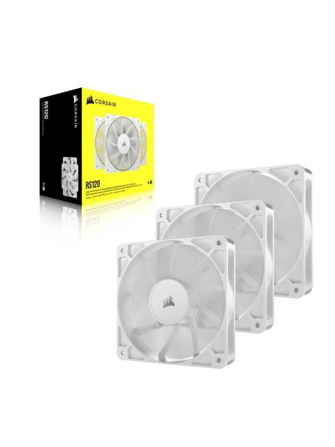 VENTILADOR CORSAIR RS120 3X 120MM 2100RPM BLANCO - Imagen 6