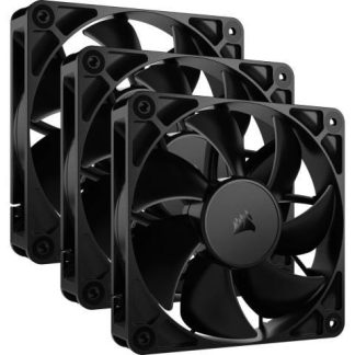 VENTILADOR CORSAIR RS120 3X 120MM 2100RPM NEGRO