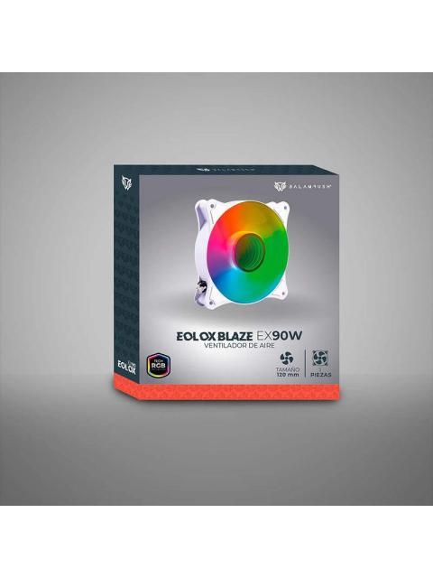VENTILADOR DE 120MM ARGB BALAM RUSH EOLOX BLAZE EX90W VELOCIDAD 1500 RPM FLUJO DE AIRE 35.37 - Imagen 4