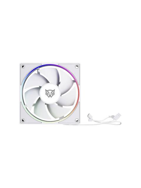 VENTILADOR DE 120MM BALAM RUSH EOLOX BORA EXB85 VELOCIDAD 6001600 RPM FLUJO DE AIRE48 CFM RUIDO 28 DB 7 ASPAS ILUMINACION ARGB 3 PIN - Imagen 3