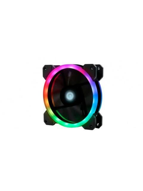 VENTILADOR GAME FACTOR FKG400 RGB 120MM 1500RPM NEGRO - 3 PIEZAS - Imagen 6