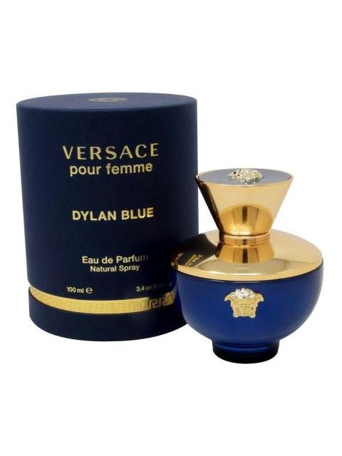 VERSACE DYLAN BLUE POUR FEMME 100 ML EDP SPRAY DE VERSACE
