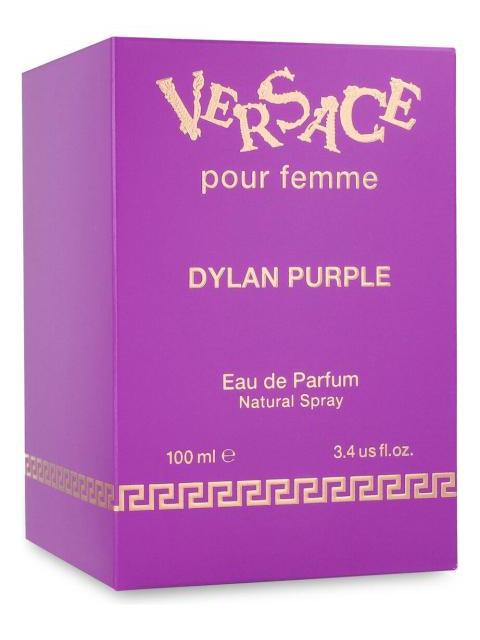 VERSACE DYLAN PURPLE EAU DE PARFUM FLORAL FRUTAL MUJER 100ML - Imagen 5
