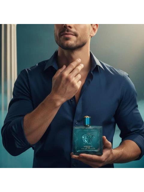 VERSACE EROS EAU DE TOILETTE VERSACE PARA CABALLERO 100 ML MULTICOLOR VERSACE - Imagen 6