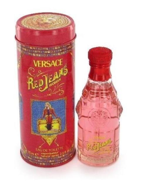 PERFUME VERSACE RED JEANS FLORAL FRUTAL ALMIZCLE EDT 75 ML SPRAY - Imagen 3