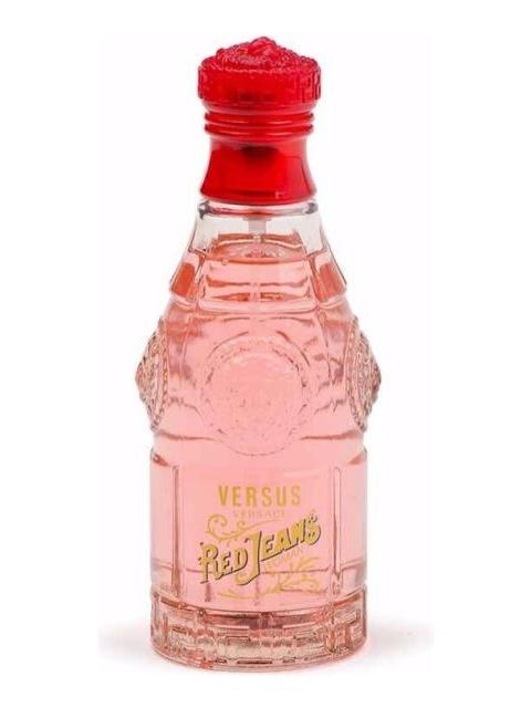 PERFUME VERSACE RED JEANS FLORAL FRUTAL ALMIZCLE EDT 75 ML SPRAY - Imagen 4
