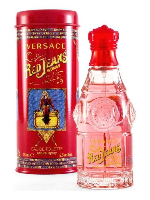 PERFUME VERSACE RED JEANS FLORAL FRUTAL ALMIZCLE EDT 75 ML SPRAY - Imagen 5