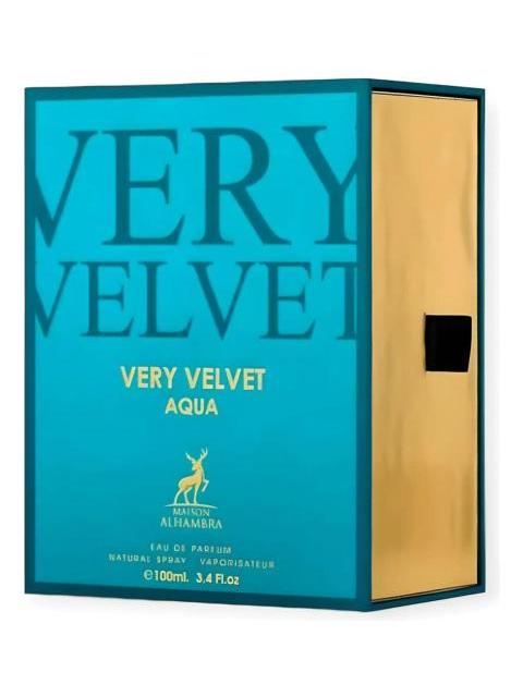 VERY VELVET AQUA BY MAISON ALHAMBRA EDP 100 ML SPRAY - Imagen 3