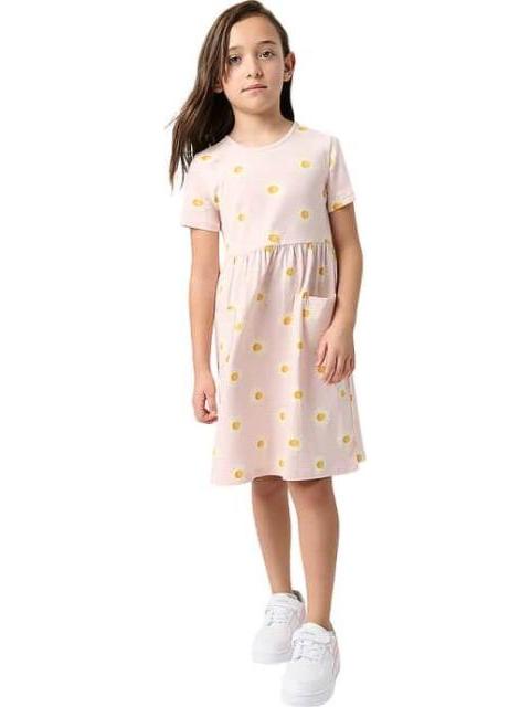 VESTIDO ALGODON ROSA HOLLY LAND KIDS
