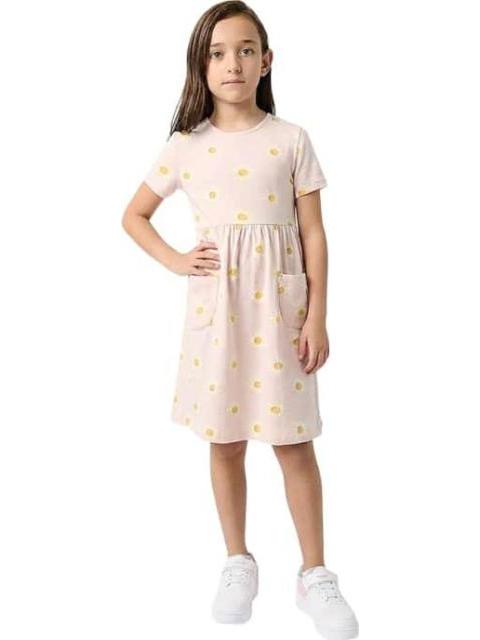 VESTIDO ALGODON ROSA HOLLY LAND KIDS - Imagen 3